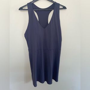 Fabletics Navy Blue Sleeveless Dress